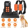 2 In 1 Wireless Electric Dog Fence With Training Collar IP67 Waterproof Pet Beep Vibration Shock Boundary Containment System