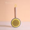 OneKey Pet Hair Remover Comb Pet Comb Grooming Brush Pet Hair Cleaner Brush Cat Shedding Brush Self Cleaning Slicker