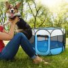 Portable Foldable Pet Playpen Exercise Pen Kennel
