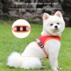 Harnesses Suede Pet Chest Strap Saddle Vest Style Dog Chest Back Reflective