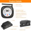 Electric Wireless Dog Fence System With GPS Location Monitor Collar Receiver