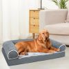 Dog Bed Pet Bed Sofa Dog Couch Pet Cushion Carpet Mattress with Washable and Removable Cover