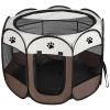 Portable Foldable Pet Playpen Exercise Pen Kennel