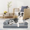 Dog Bed Pet Bed Sofa Dog Couch Pet Cushion Carpet Mattress with Washable and Removable Cover