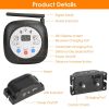 Electric Wireless Dog Fence System With GPS Location Monitor Collar Receiver