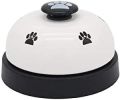 Pet Training Bell Clicker with Non Skid Base, Pet Potty Training Clock, Communication Tool