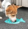 Anti-Choke Pet Dish Feeding New Slowly Eating Dog  Bowl Fish Shape Eating Tray