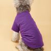 Pet Clothes For Small & Medium Dogs; Letter Pattern Dog T-Shirts
