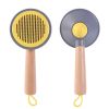 OneKey Pet Hair Remover Comb Pet Comb Grooming Brush Pet Hair Cleaner Brush Cat Shedding Brush Self Cleaning Slicker
