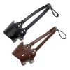 Dog Muzzle Leather, Comfort Secure Anti-Barking Muzzles For Small Medium Large Dogs, Breathable And Adjustable