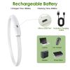 Rechargeable LED Dog Collar Multi-Color Lighting Dog Safety Collar Dog Night Walking