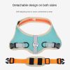 Harnesses Suede Pet Chest Strap Saddle Vest Style Dog Chest Back Reflective
