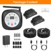 Electric Wireless Dog Fence System With GPS Location Monitor Collar Receiver