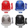 Harnesses and dog leash set; Pet Chest Strap Vest Dog Towing Rope Reflective Breathable Dog Rope Pet Supplies