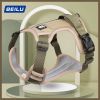 Harnesses; Cross border New Pet Towing Rope Vest Large Dog Chest Strap Reflective Explosion proof Flushing Dog Towing Rope