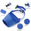2pcs Dog Mouth Cover Adjustable Anti bite; Anti bark; Anti accidental Eating Dog Mask