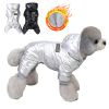 Winter Warm Pet Dog Jumpsuit Waterproof Dog Clothes for Small Dogs; Dog Winter Jacket
