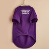 Pet Clothes For Small & Medium Dogs; Letter Pattern Dog T-Shirts