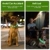 Rechargeable LED Dog Collar Multi-Color Lighting Dog Safety Collar Dog Night Walking