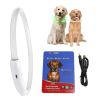 Rechargeable LED Dog Collar Multi-Color Lighting Dog Safety Collar Dog Night Walking