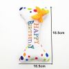 Dog plush fun birthday dog toys