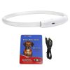 Rechargeable LED Dog Collar Multi-Color Lighting Dog Safety Collar Dog Night Walking