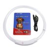 Rechargeable LED Dog Collar Multi-Color Lighting Dog Safety Collar Dog Night Walking