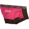 Highline Fleece Coat-Pink and Brown With Polka Dots
