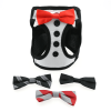 American River Harness Dog Tux with Bows