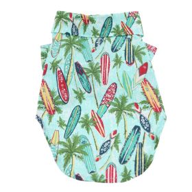Surfboards and Palms Shirt (size: medium)