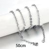 Stainless Steel Hollow Urn Pendant Memorial Necklace